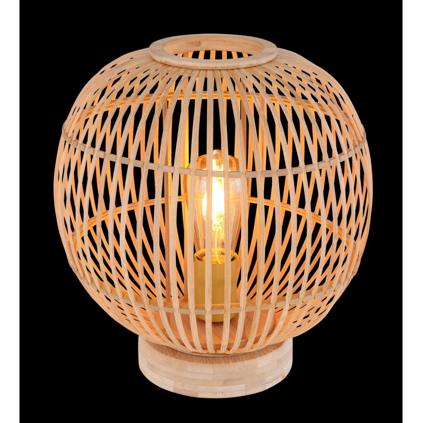 Globo - Namizna svetilka 1xE27/60W230V bambus
