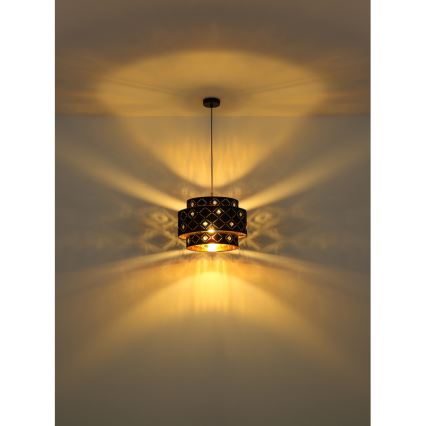 Globo 15448H1 - Lestenec na vrvici ABBEY 1xE27/60W/230V