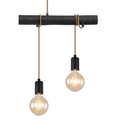 Globo 15459-4H - Lestenec na vrvici LEO 4xE27/60W/230V