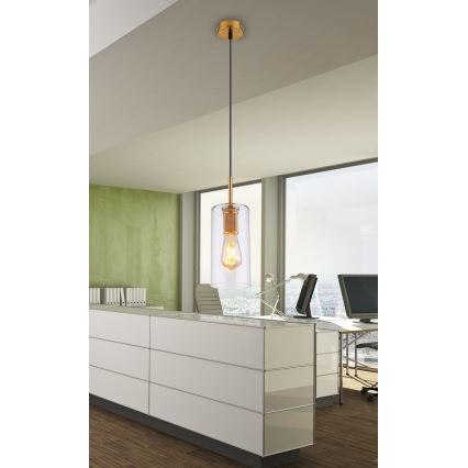 Globo - Lestenec na vrvici 1xE27/60W/230V