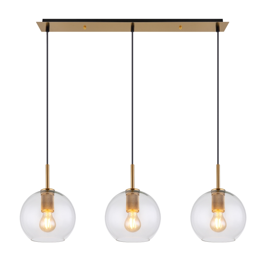 Globo - Lestenec na vrvici 3xE27/60W/230V