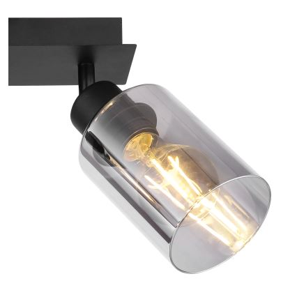 Globo - Reflektor 2xE27/15W/230V črna