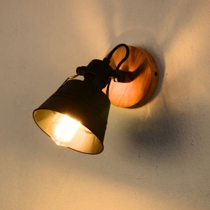 Globo - Stenski reflektor 1xE27/60W/230V jelka