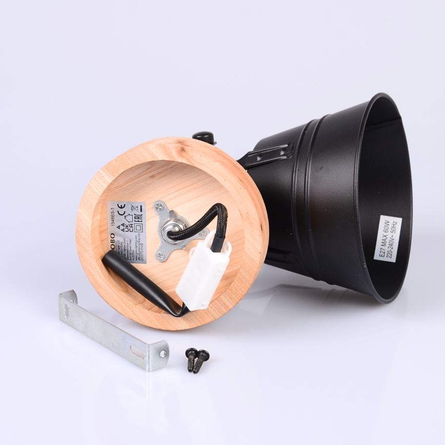 Globo - Stenski reflektor 1xE27/60W/230V jelka