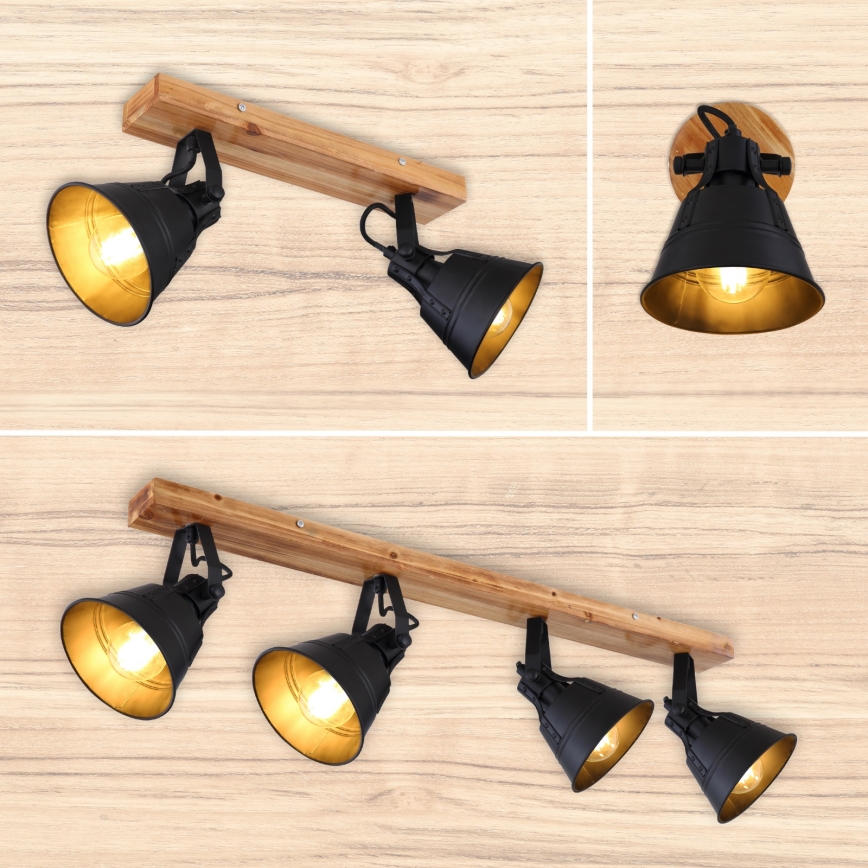 Globo - Stenski reflektor 1xE27/60W/230V jelka