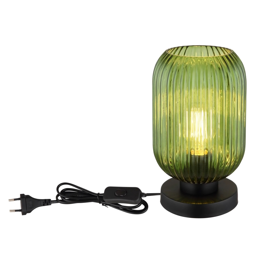Globo - Namizna svetilka 1xE27/40W/230V zelena