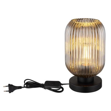 Globo - Namizna svetilka 1xE27/40W/230V siva