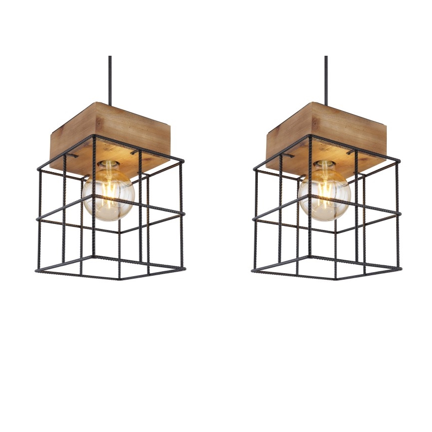 Globo - Lestenec na vrvici 3xE27/60W/230V