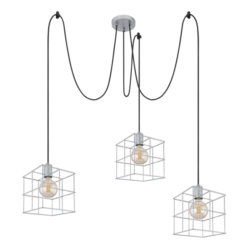Globo 15530Z-3H1 - Lestenec na vrvici MERRIL 3xE27/60W/230V