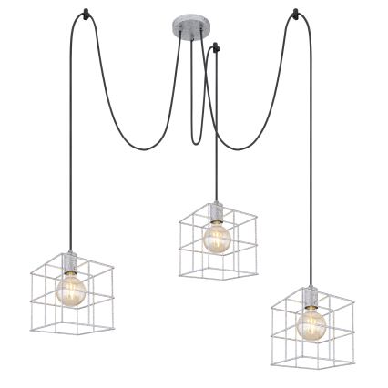 Globo 15530Z-3H1 - Lestenec na vrvici MERRIL 3xE27/60W/230V