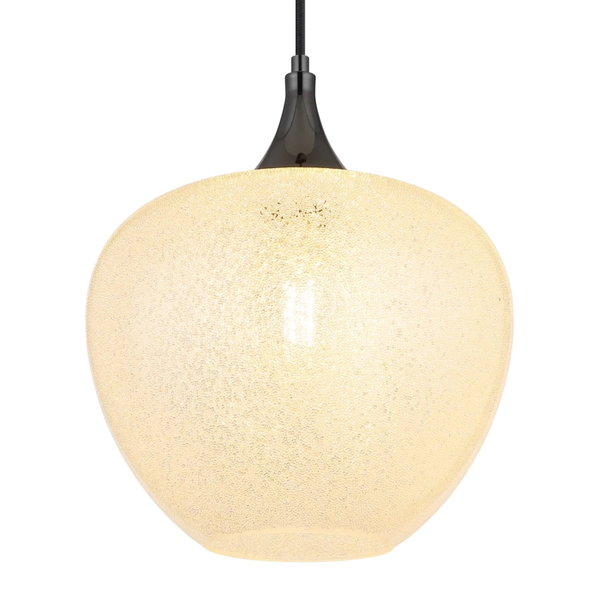 Globo - Lestenec na vrvici 1xE27/40W/230V pr. 29 cm bela/antracit