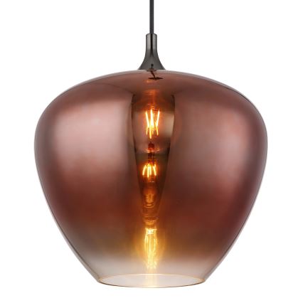 Globo - Lestenec na vrvici 1xE27/60W/230V pr. 40 cm baker