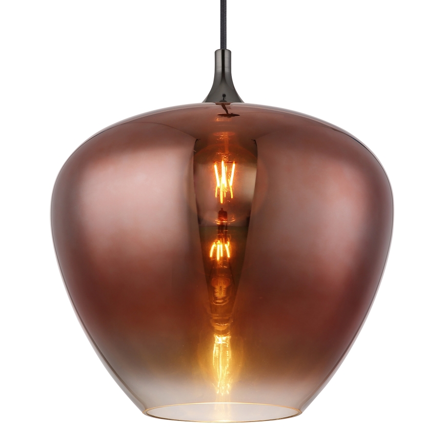 Globo - Lestenec na vrvici 1xE27/60W/230V pr. 40 cm baker