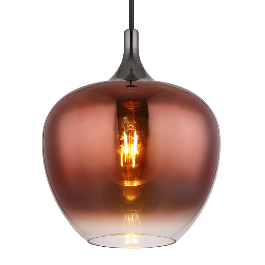 Globo - Lestenec na vrvici 1xE27/60W/230V pr. 24 cm baker