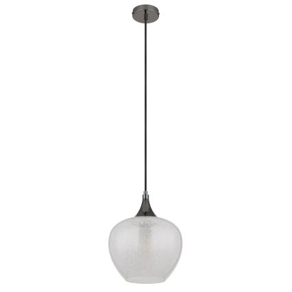Globo - Lestenec na vrvici 1xE27/40W/230V pr. 24 cm bela/antracit