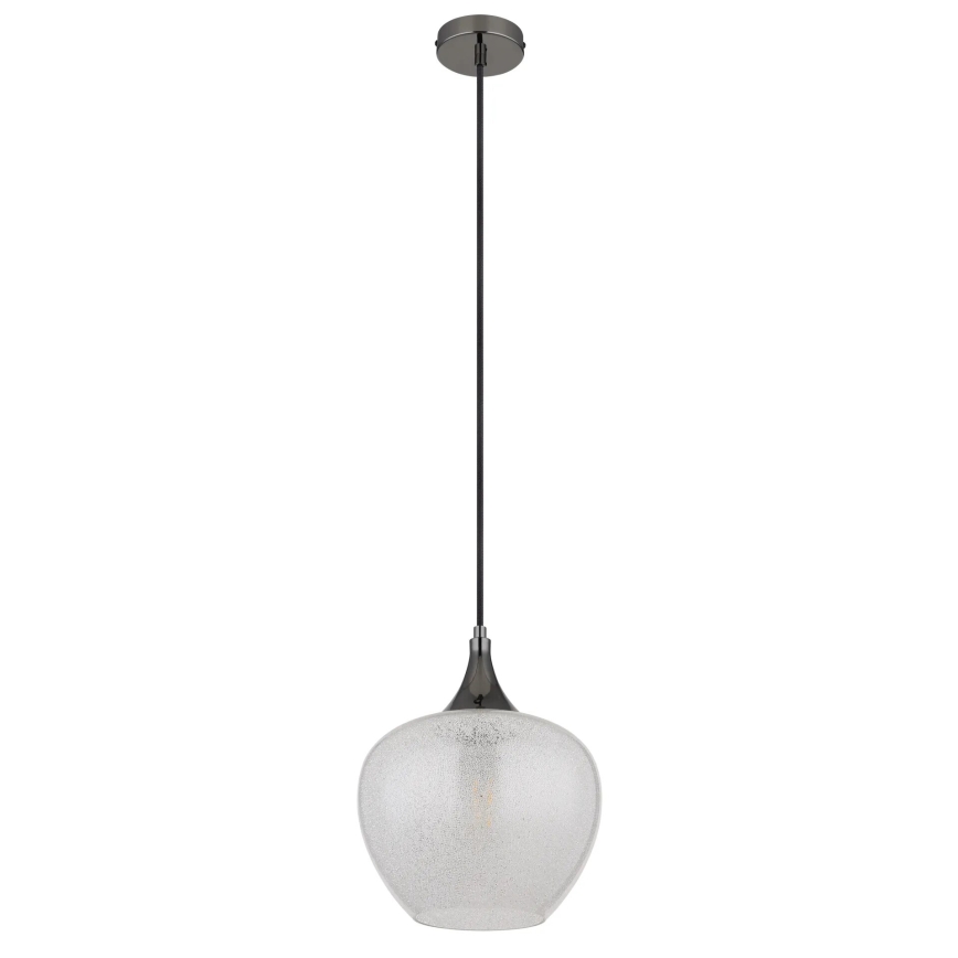 Globo - Lestenec na vrvici 1xE27/40W/230V pr. 24 cm bela/antracit
