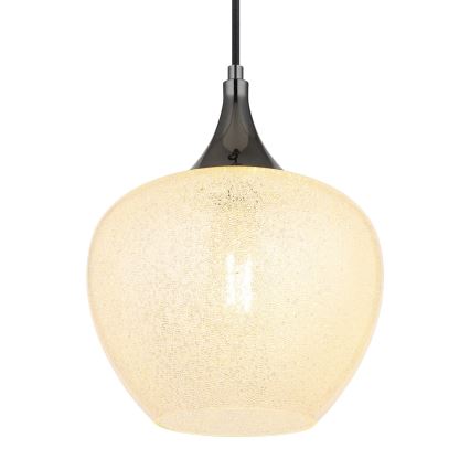 Globo - Lestenec na vrvici 1xE27/40W/230V pr. 24 cm bela/antracit