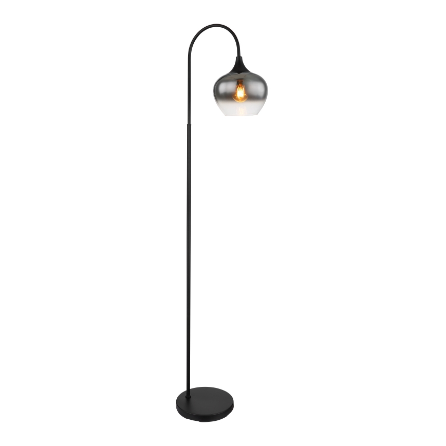 Globo - Talna svetilka 1xE27/40W/230V črna/dimna