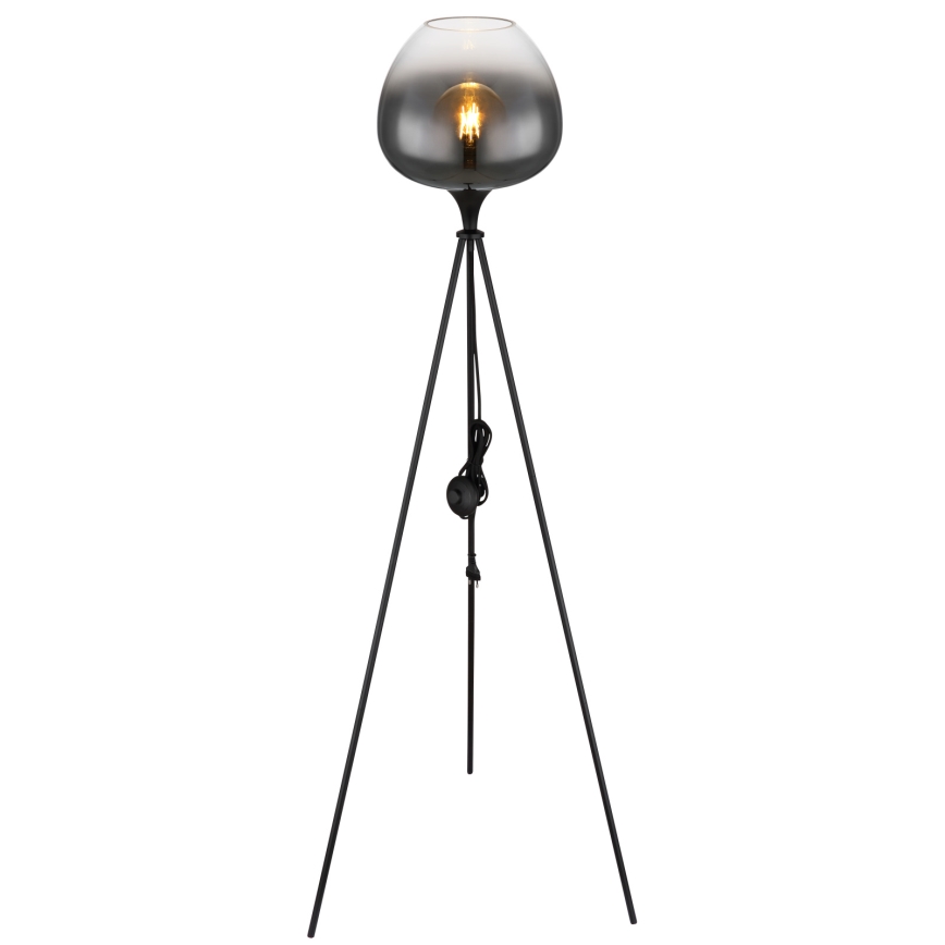 Globo - Stoječa svetilka 1xE27/60W/230V črna