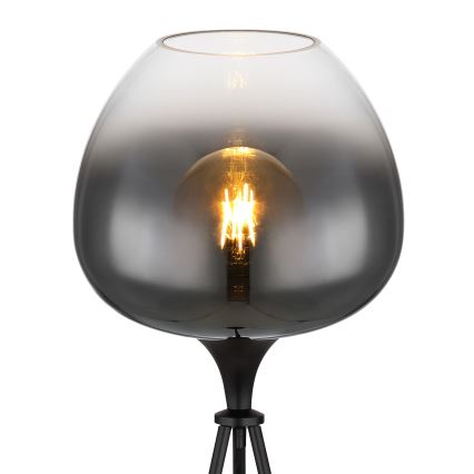 Globo - Stoječa svetilka 1xE27/60W/230V črna