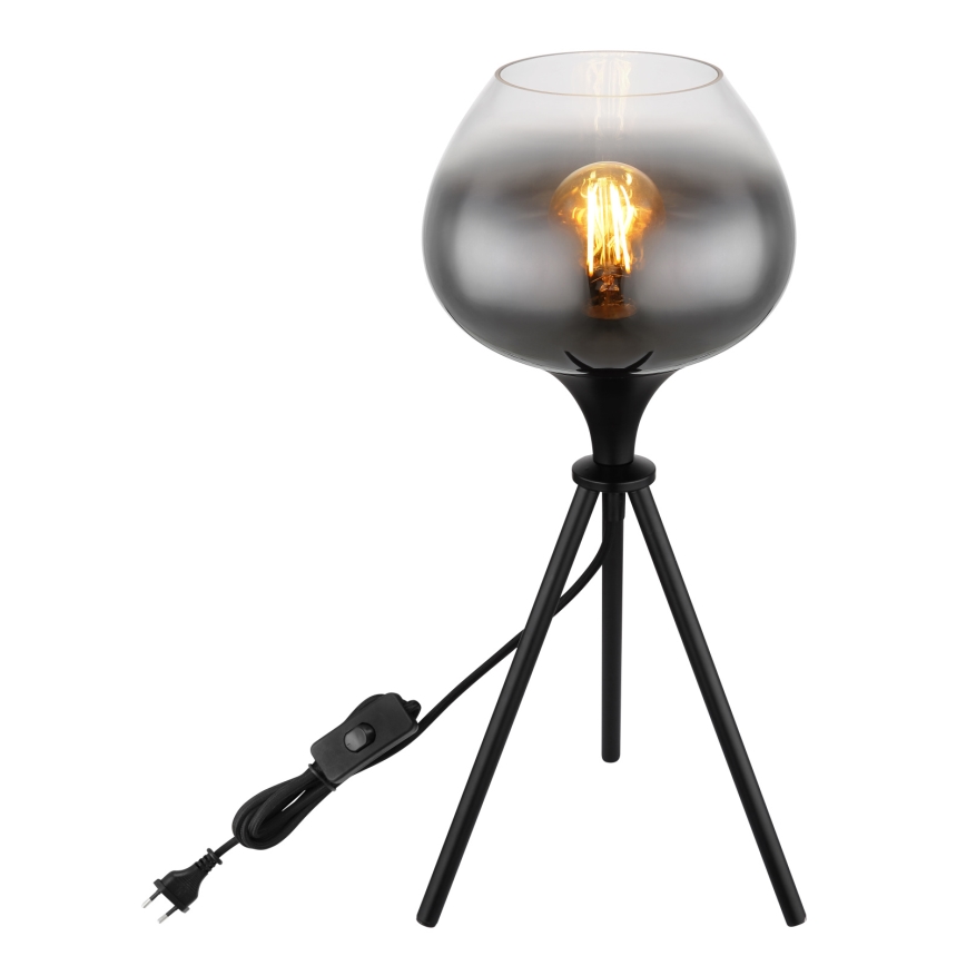 Globo - Namizna svetilka 1xE27/40W/230V črna