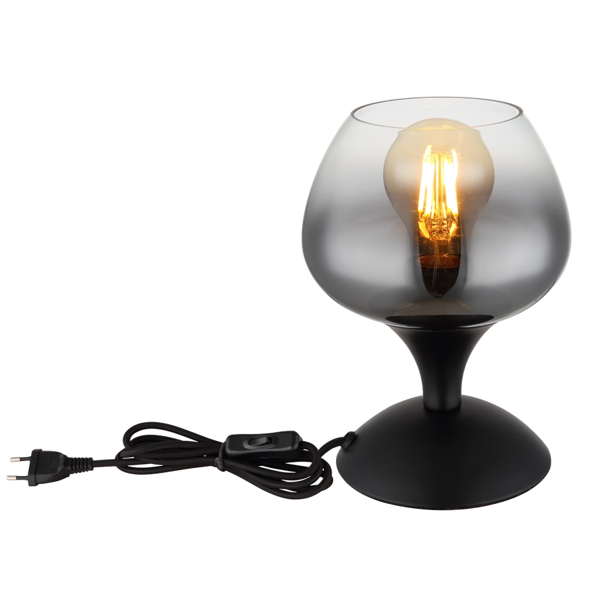 Globo - Namizna svetilka 1xE27/40W/230V črna