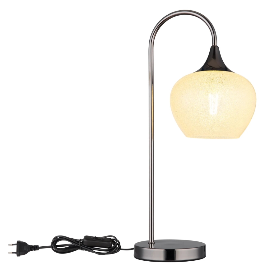 Globo - Namizna svetilka 1xE27/40W/230V bela/antracit