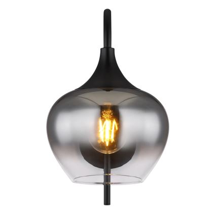 Globo - Stenska svetilka 1xE27/40W/230V črna