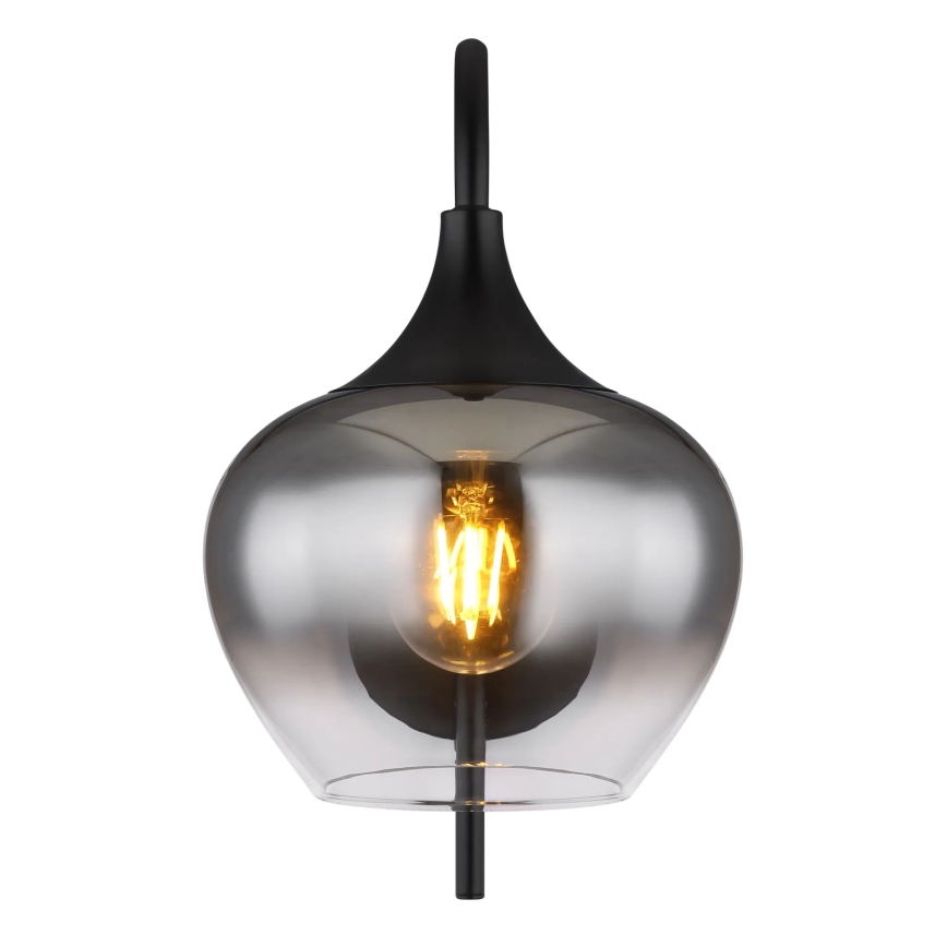 Globo - Stenska svetilka 1xE27/40W/230V črna