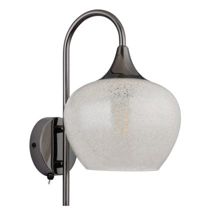 Globo - Stenska svetilka 1xE27/40W/230V bela/antracit