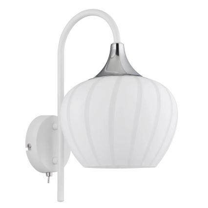 Globo - Stenska svetilka 1xE27/40W/230V bela
