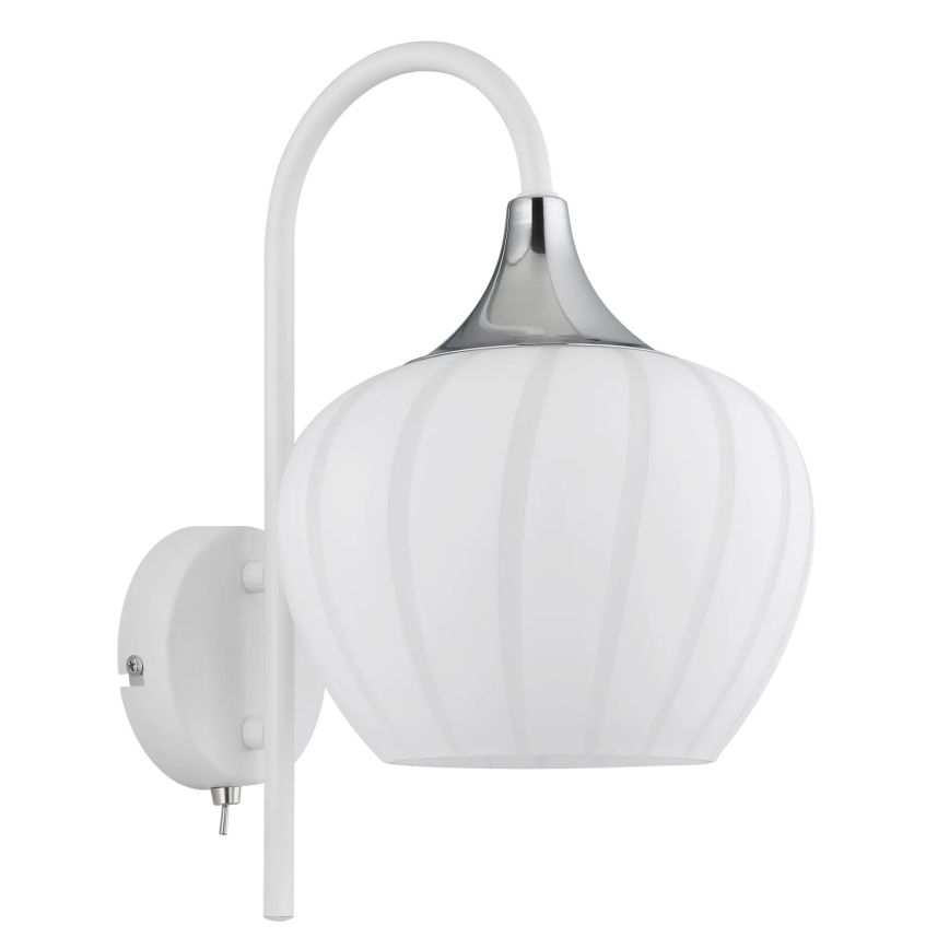 Globo - Stenska svetilka 1xE27/40W/230V bela