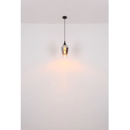 Globo - Lestenec na vrvici 1xE27/60W/230V pr. 18 cm baker