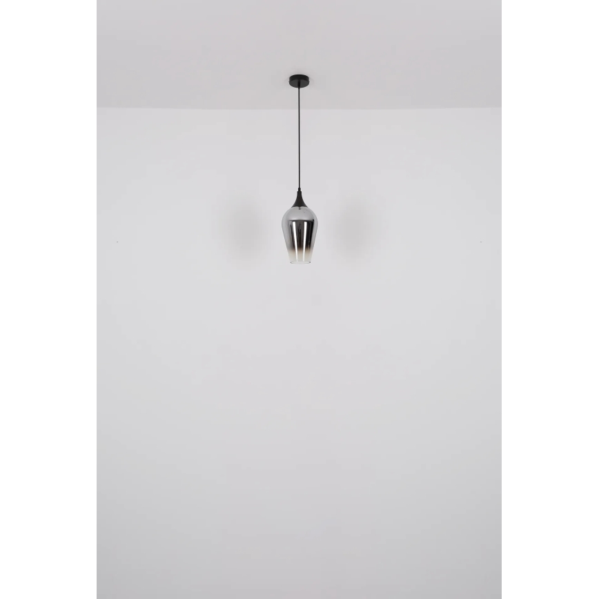 Globo - Lestenec na vrvici 1xE27/60W/230V pr. 18 cm baker
