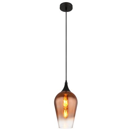Globo - Lestenec na vrvici 1xE27/60W/230V pr. 18 cm baker