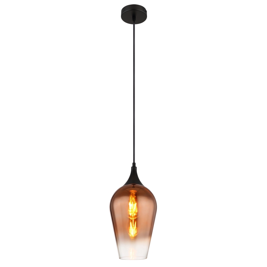 Globo - Lestenec na vrvici 1xE27/60W/230V pr. 18 cm baker