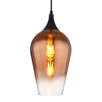 Globo - Lestenec na vrvici 1xE27/60W/230V pr. 18 cm baker