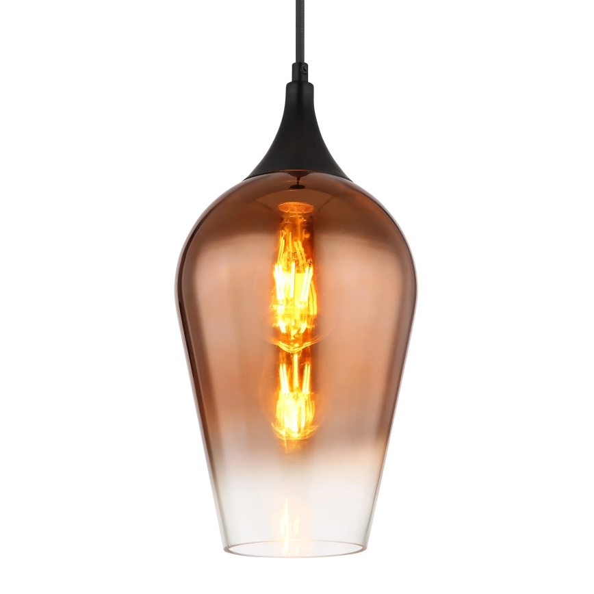 Globo - Lestenec na vrvici 1xE27/60W/230V pr. 18 cm baker