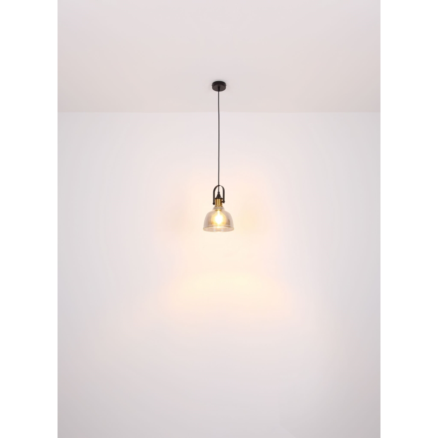 Globo - Lestenec na vrvici 1xE27/60W/230V pr. 30 cm