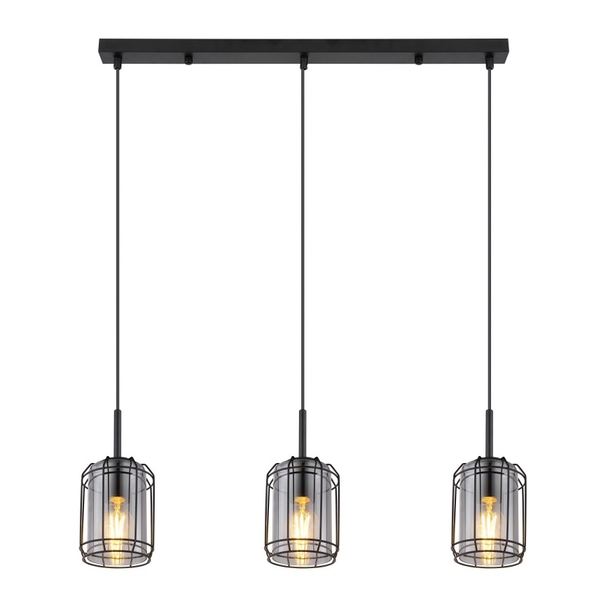 Globo - Lestenec na vrvici 3xE27/60W/230V