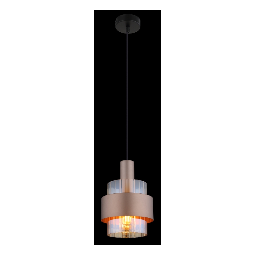 Globo - Lestenec na vrvici 1xE27/60W/230V pr. 18,5 cm