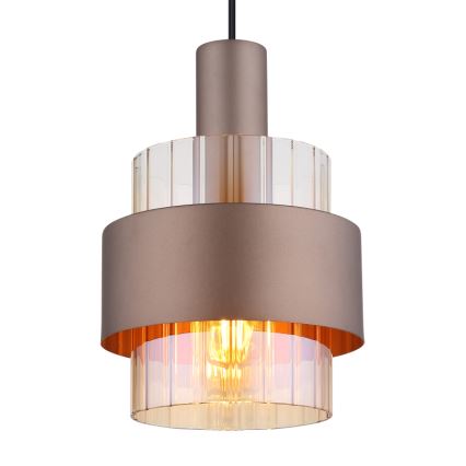 Globo - Lestenec na vrvici 1xE27/60W/230V pr. 18,5 cm