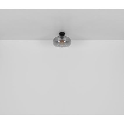 Globo - Nadgradni lestenec 1xE27/40W/230V pr. 28 cm siva