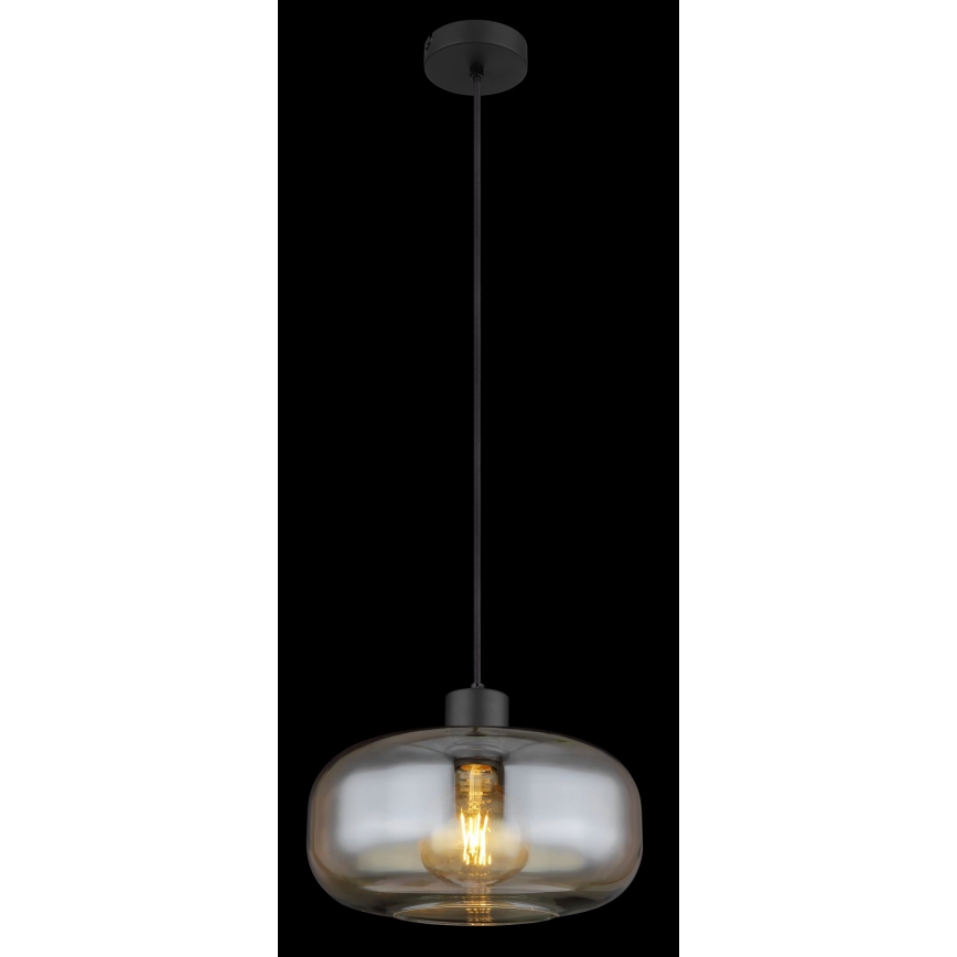 Globo - Lestenec na vrvici 1xE27/40W/230V pr. 28 cm prozorna