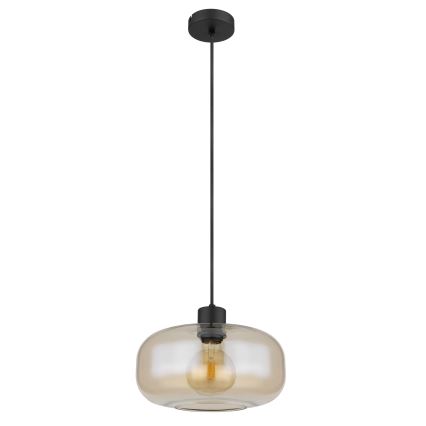 Globo - Lestenec na vrvici 1xE27/40W/230V pr. 28 cm prozorna