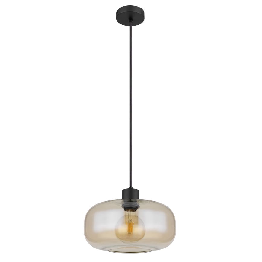 Globo - Lestenec na vrvici 1xE27/40W/230V pr. 28 cm prozorna