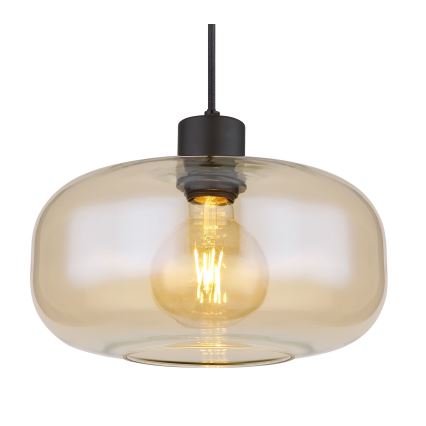 Globo - Lestenec na vrvici 1xE27/40W/230V pr. 28 cm prozorna
