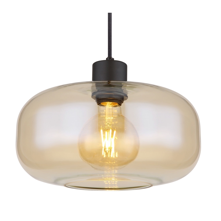 Globo - Lestenec na vrvici 1xE27/40W/230V pr. 28 cm prozorna