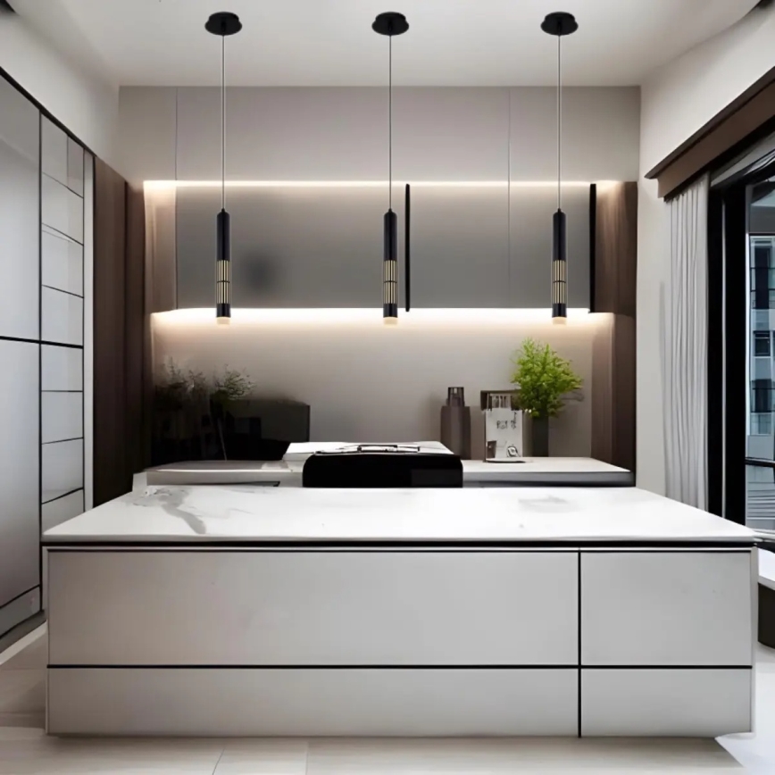 Globo 15630H - LED viseča svetilka na kablu PENNY LED/12W/230V 3000K črna