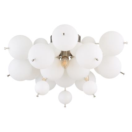 Globo - Nadgradni lestenec 3xE14/25W/230V pr. 55 cm bela